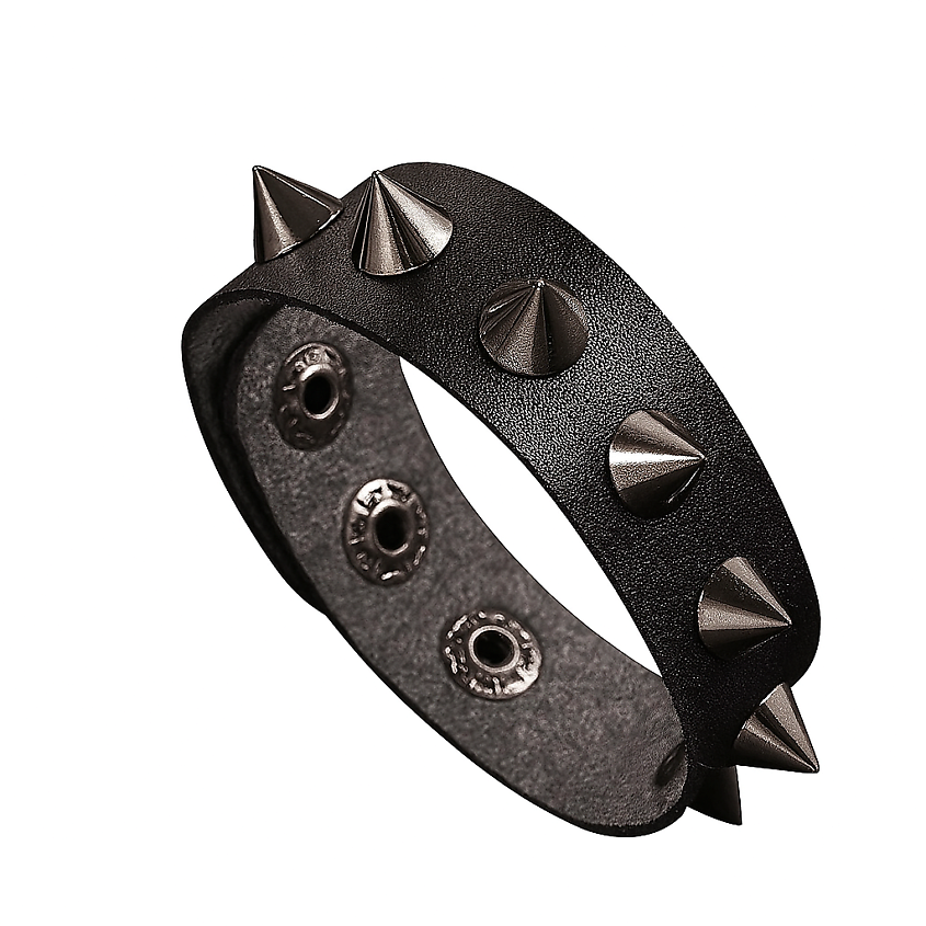 Изображение товара WELLNESS. ULTRACARE Браслет с шипами кожаный на руку, 1 шт
