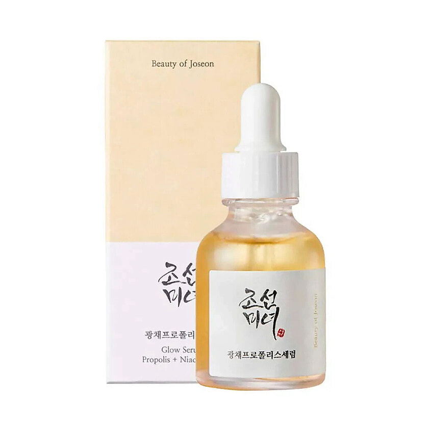 Изображение товара BEAUTY OF JOSEON Cыворотка для сияния кожи Glow Serum: Propolis + Niacinamide, 30 мл