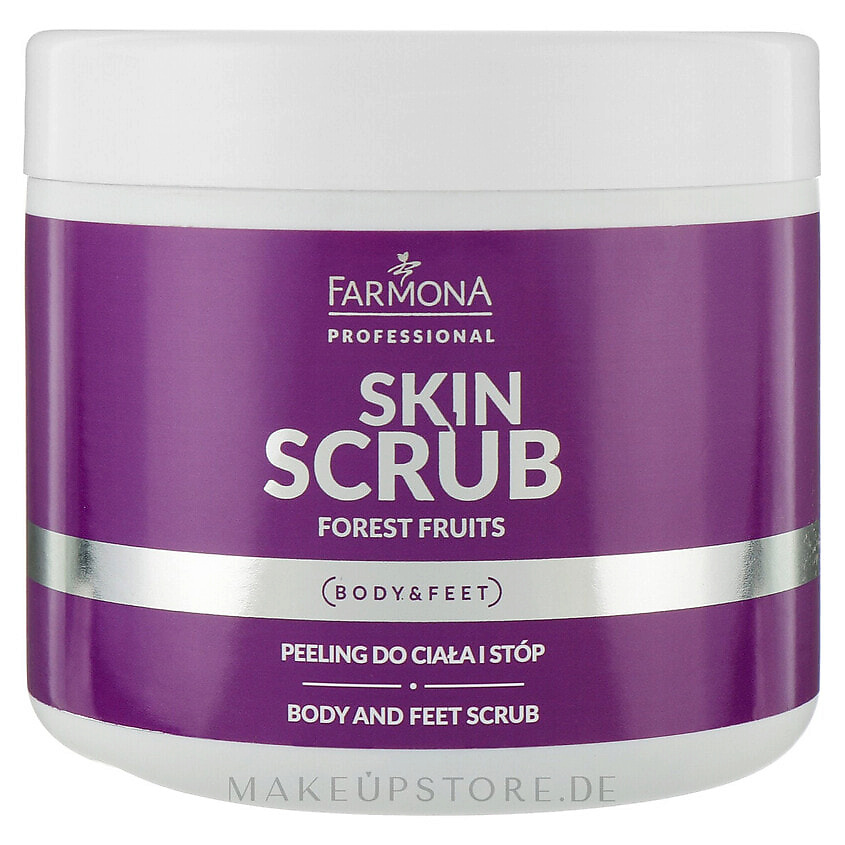 Изображение товара ФарМОНА Скраб для тела и ног Лесные ягоды Forest Fruits 500 г для увлажнения и обновления кожи