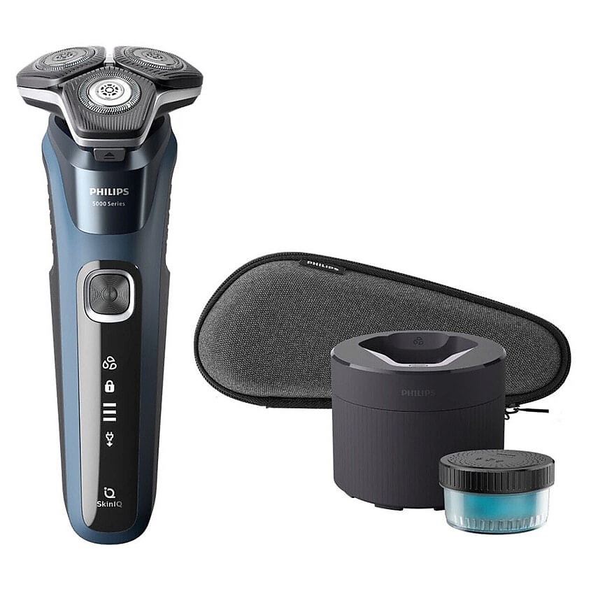 Изображение товара PHILIPS Электробритва для сухого и влажного бритья S5880/50, 1 шт.