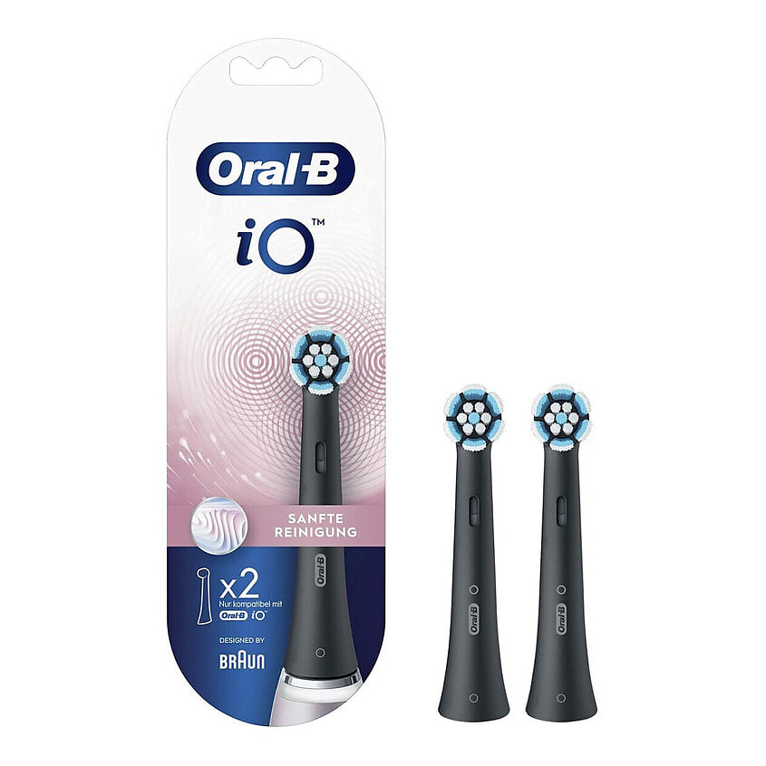 Изображение товара ORAL-B iO Gentle Care Насадки для электрической зубной щетки 2 шт мягкие