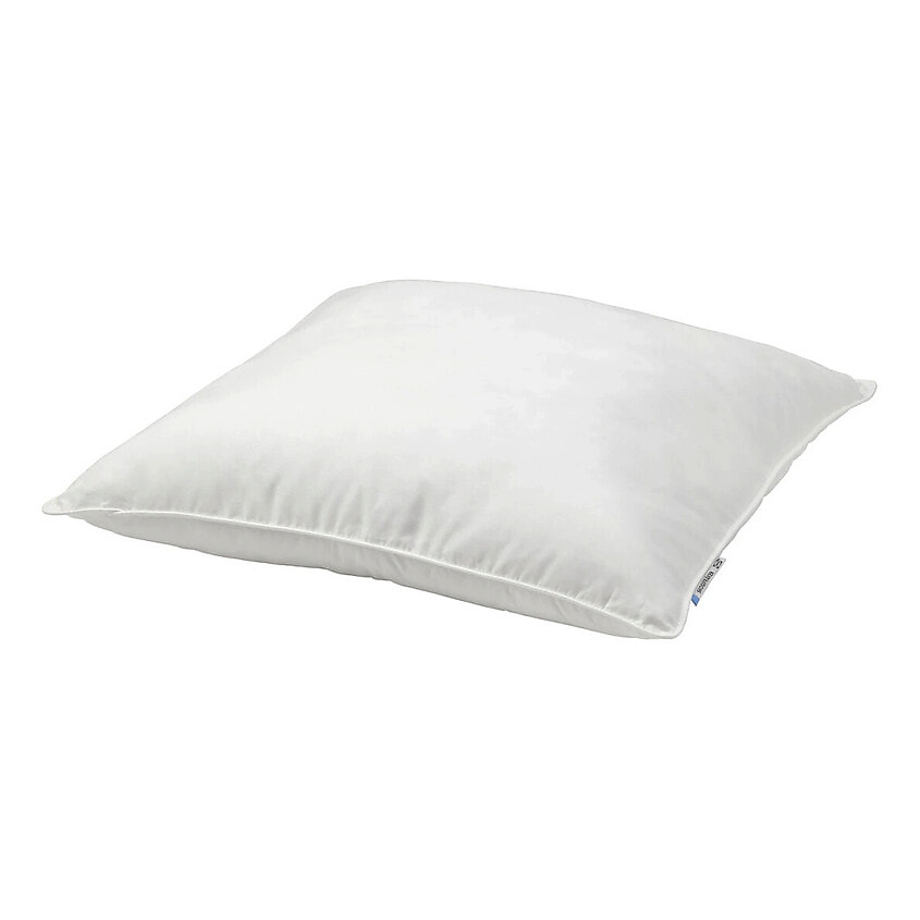 Изображение товара IKEA Подушка SKOGSFRÄKEN низкая 80x80 см, цвет: Белый, размер: 80x80 см
