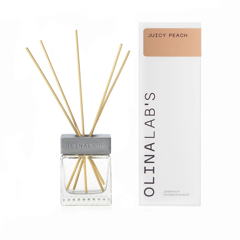 Изображение товара OLINALAB'S Диффузор ароматический JUICY PEACH, 100 мл