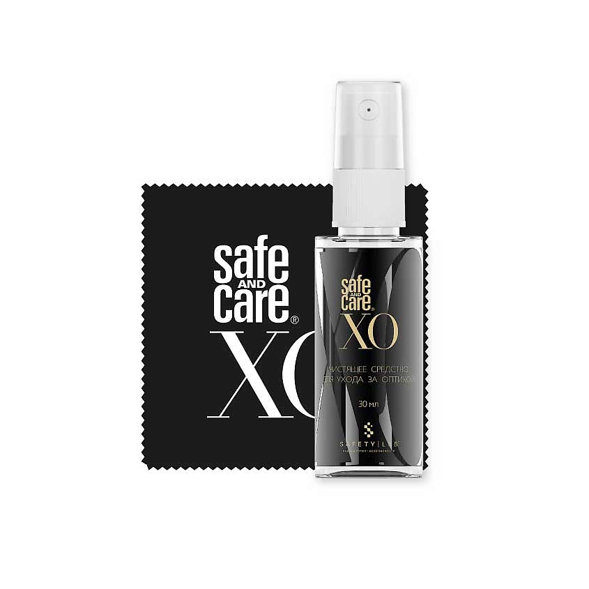 Изображение товара SAFE AND CARE Набор для ухода за оптикой в zip-пакете, набор для очистки оптики в зип-пакете