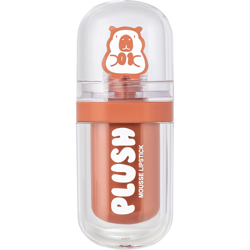 Изображение товара BEAUTY BOMB Помада для губ муссовая Plush, № 01 Soft toffee - Светлый персиковый, 2,5 г