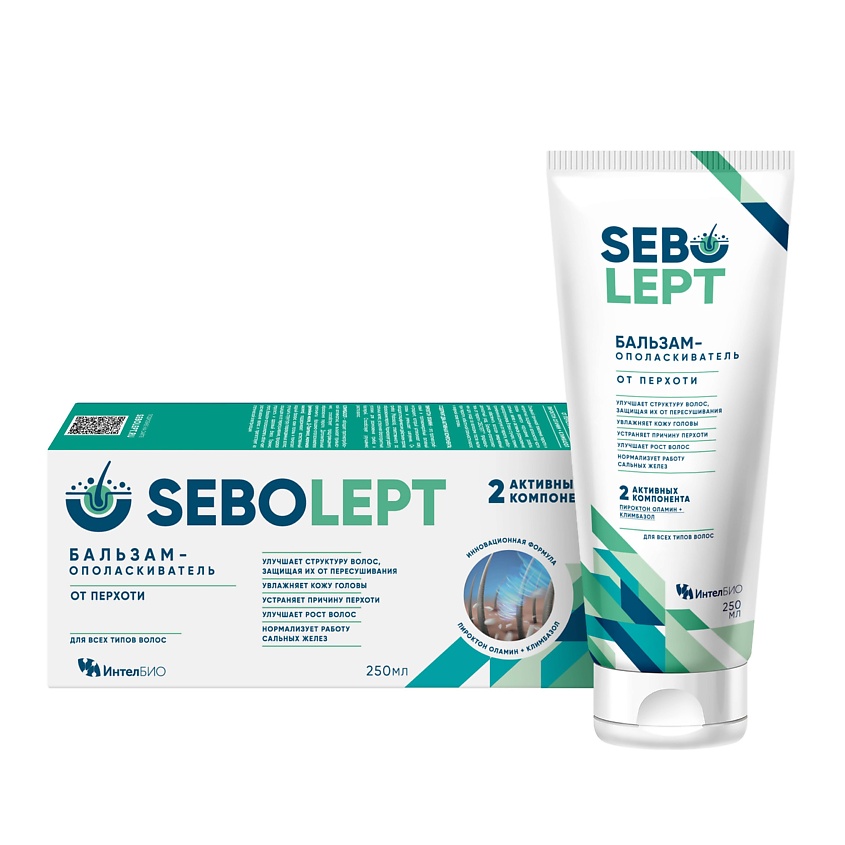 Изображение товара SEBOLEPT Бальзам-ополаскиватель от перхоти СЕБОЛЕПТ, 1 шт.