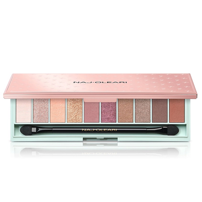 Изображение товара NAJ OLEARI Палетка теней для век WONDER LOOK EYESHADOW PALETTE, 02 PINK TONES 10 X 1 г