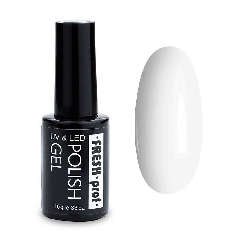 Изображение товара Гель лак для ногтей FRESH PROF Elite White сертифицированный 11 free