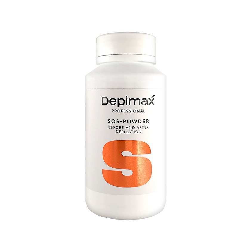 Изображение товара DEPIMAX PROFESSIONAL SOS-Пудра до и после депиляции, 200 мл, sos-пудра до и после депиляции