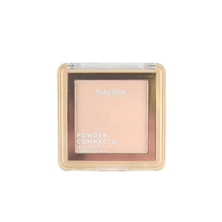 Изображение товара RUBY ROSE Компактная пудра, Оттенок 4; 6,5г
