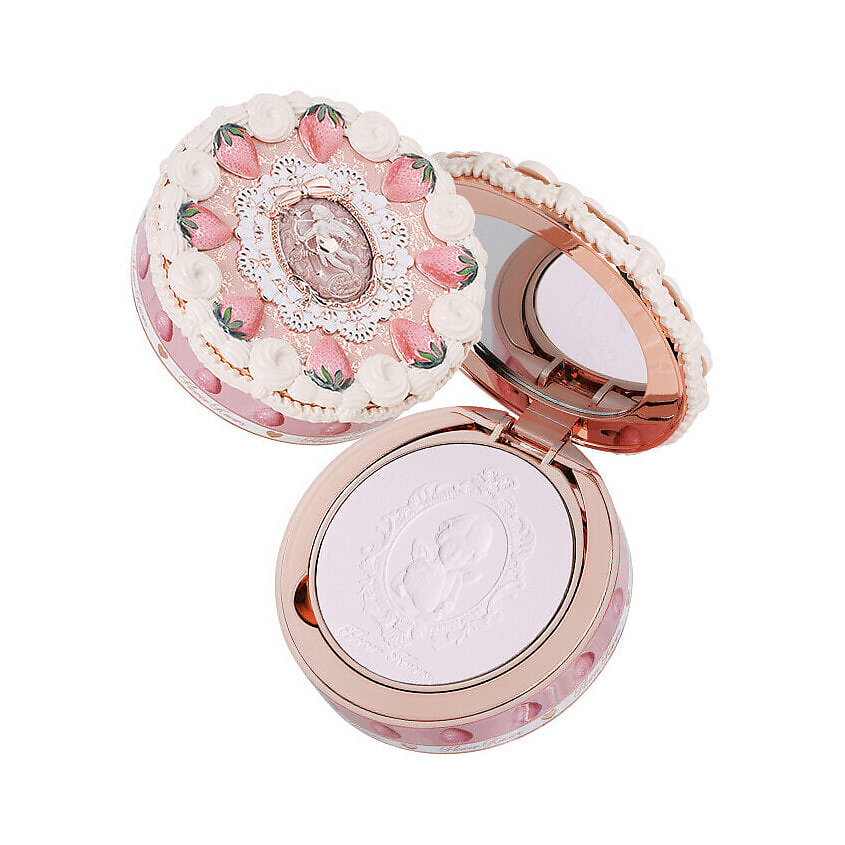 Изображение товара Комфортная компактная пудра FLOWER KNOWS Strawberry Cupid 01 Soft Lavender
