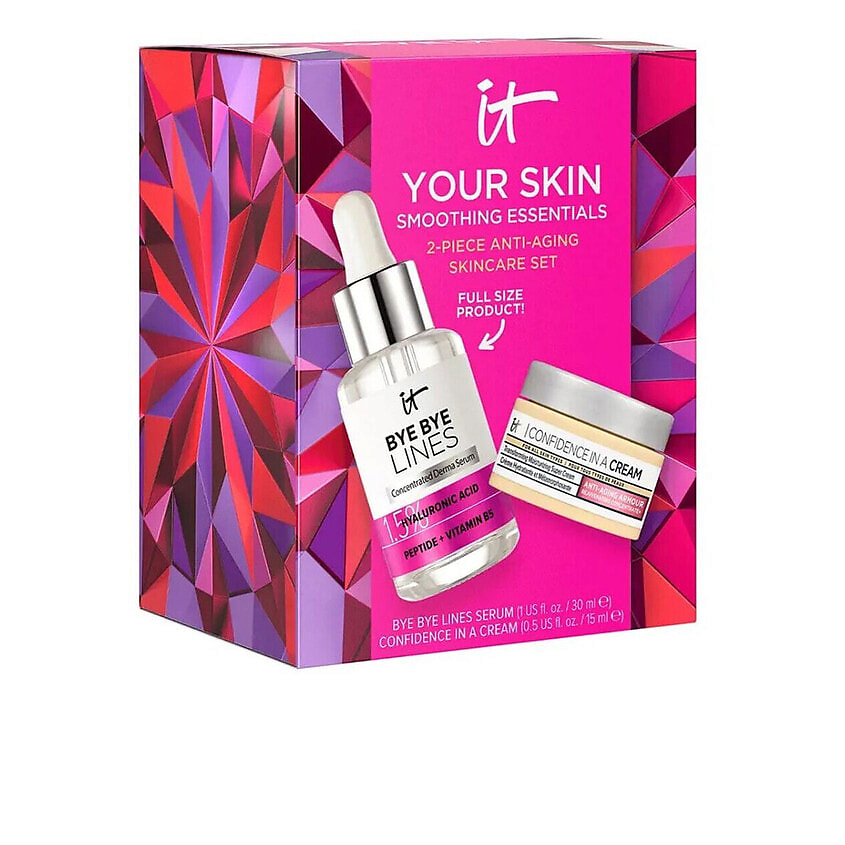Изображение товара IT COSMETICS Набор для ухода за лицом Your Skin Smoothing It, 30 мл + 7 мл
