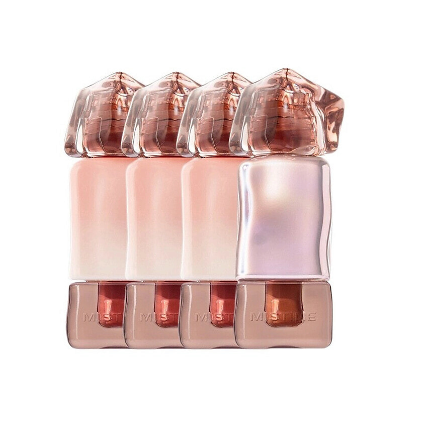 Изображение товара МISTINE набор блесков для губ Thai Latte G01 G02 G03 M03 4 оттенка