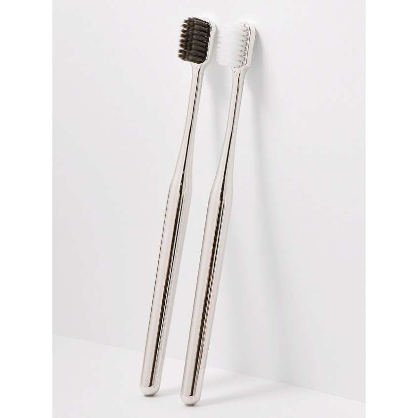Изображение товара TRENDPLACE Зубная щетка мягкая набор, Серебряный