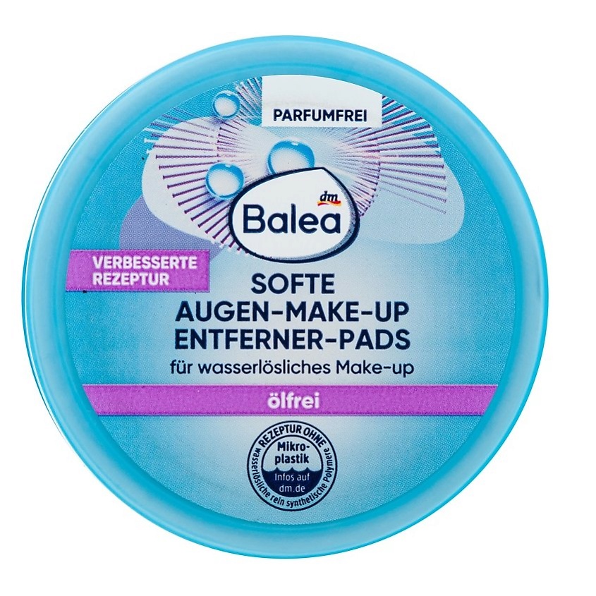 Изображение товара BALEA Подушечки для снятия макияжа с глаз, без масла, 50 шт.
