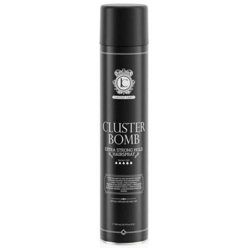 Изображение товара LAVISH CARE Лак для волос фиксирующий Cluster Bomb Hairspray, 500 мл