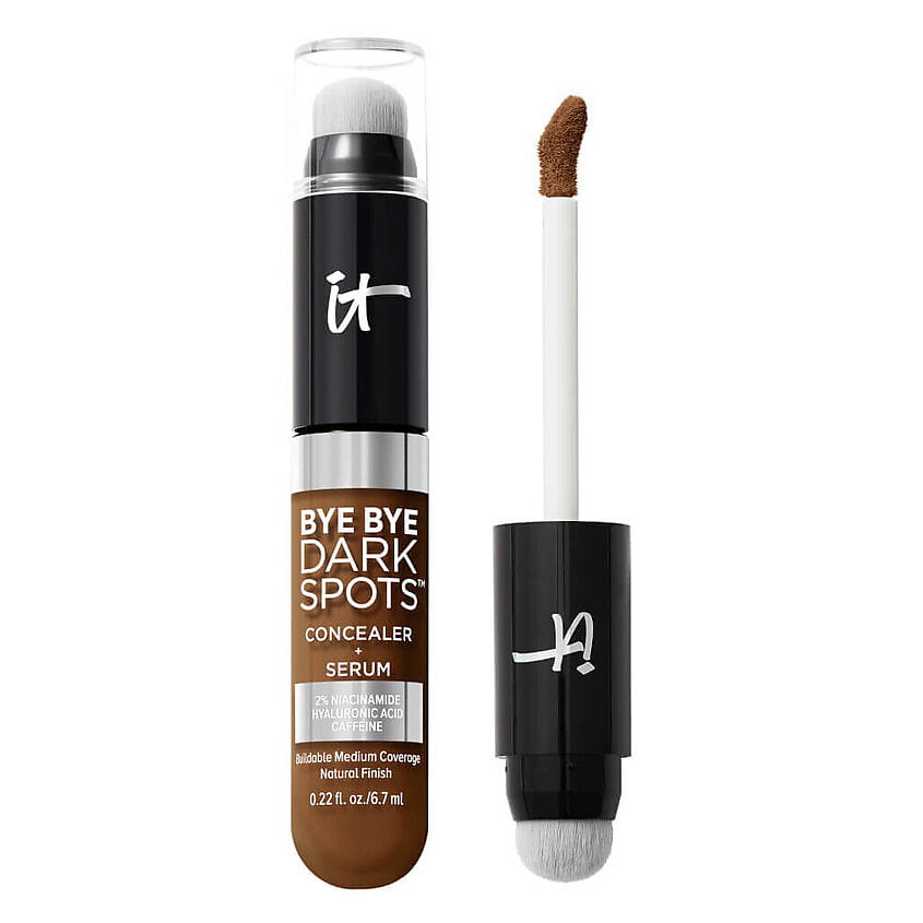 Изображение товара IT COSMETICS Консилер Bye Bye Dark Spots Concealer + Serum, Deep Warm 60