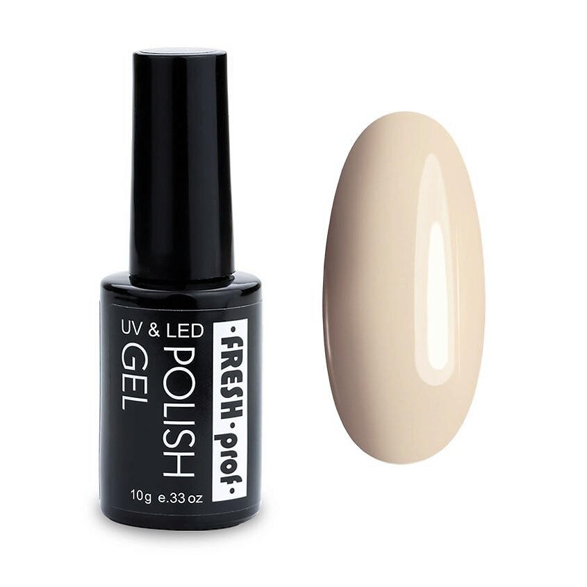 Изображение товара Гель-лак для ногтей FRESH PROF Pale Caramel №02 гипоаллергенный 10 мл