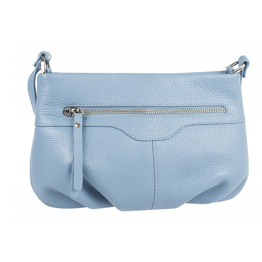 Изображение товара FRANCHESCO MARISCOTTI Сумка женская из натуральной кожи маленькая через плечо кросс-боди, 1 шт.