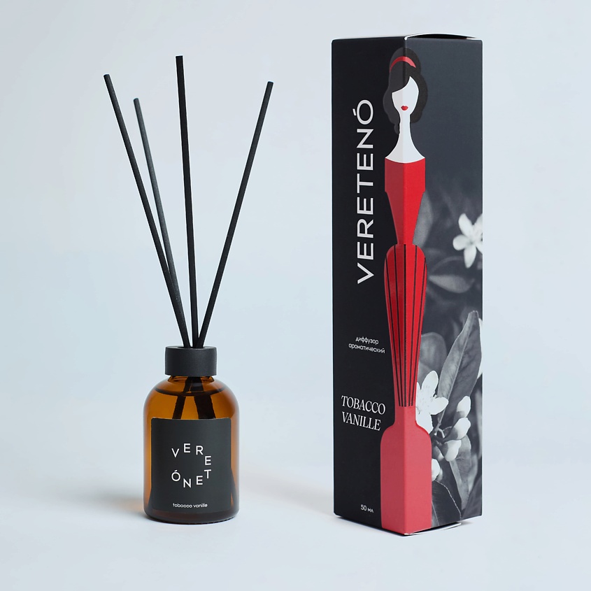 Изображение товара Ароматический диффузор VERETENO Табак Ваниль, 50 мл