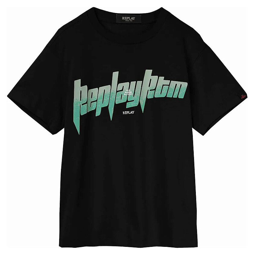 Изображение товара REPLAY Футболка SB7401.064.2660, цвет: Черный, размер: 166 см