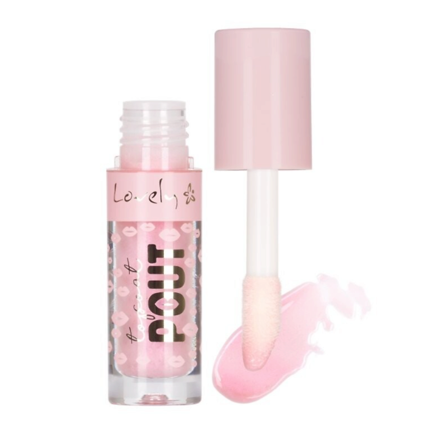 Изображение товара Блеск для губ Lovely Top Coat Pout №02 увлажнение глянец объем 1660 рублей