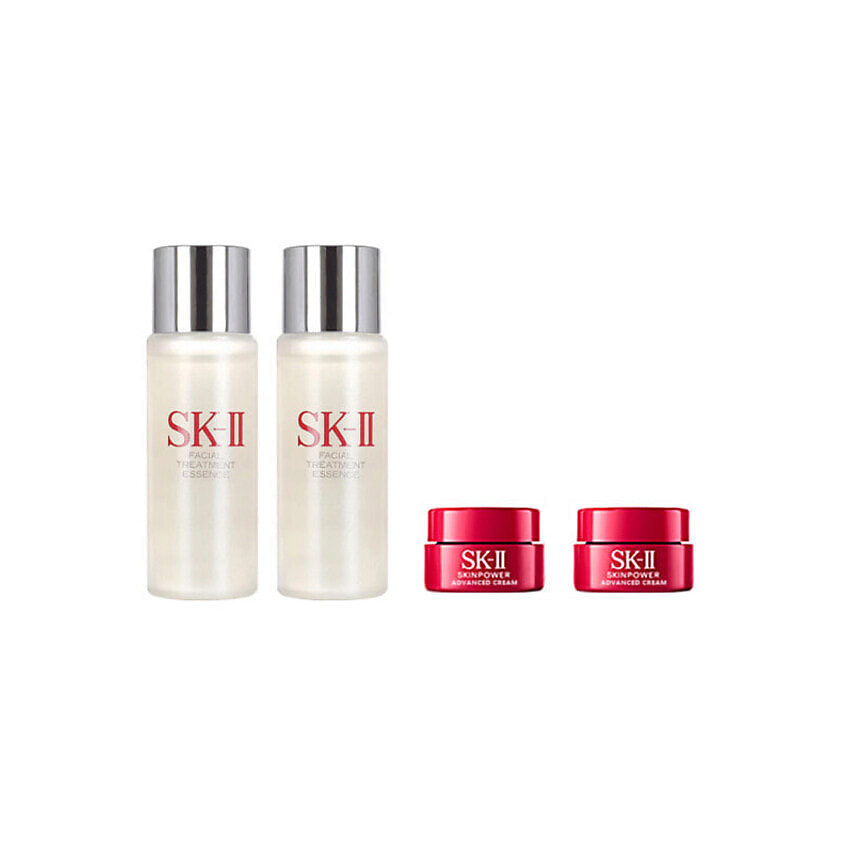 Изображение товара SK-II Набор для ухода за лицом Skinpower Эссенция+крем, 30мл*2шт+Cream 2.5гр*2шт