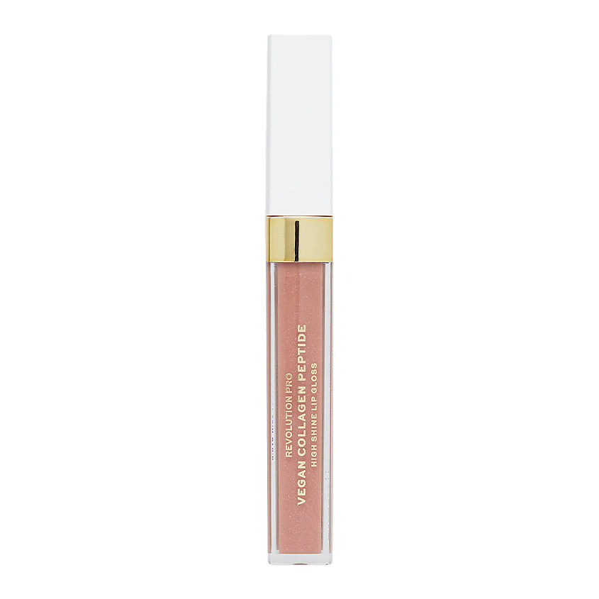 Изображение товара REVOLUTION PRO Блеск для губ Vegan Collagen Peptide High Shine Lip Gloss, Cashmere, 4 мл