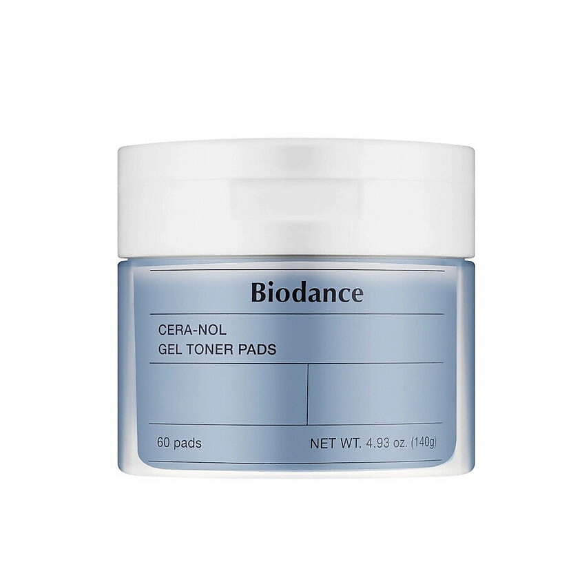 Изображение товара BIODANCE Увлажняющие гелевые тонер-пэды Cera-Nol Gel Toner Pads, 60 шт.