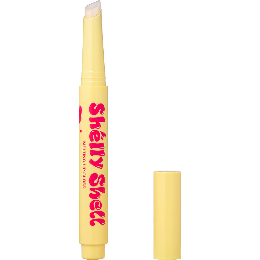 Изображение товара BEAUTY BOMB Тающий блеск для губ Shelly Shell, № 01 Seahorsin’ - Прозрачный с фиолетовыми блестками, 1,3 г