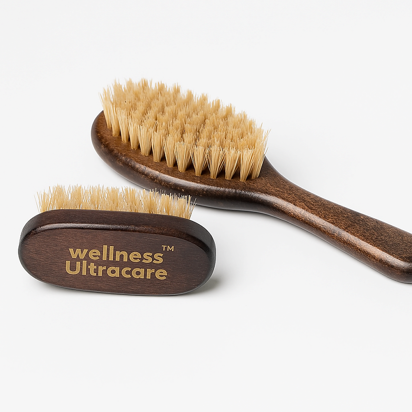 Изображение товара Набор для ухода за бородой и усами WELLNESS ULTRACARE из натуральных материалов