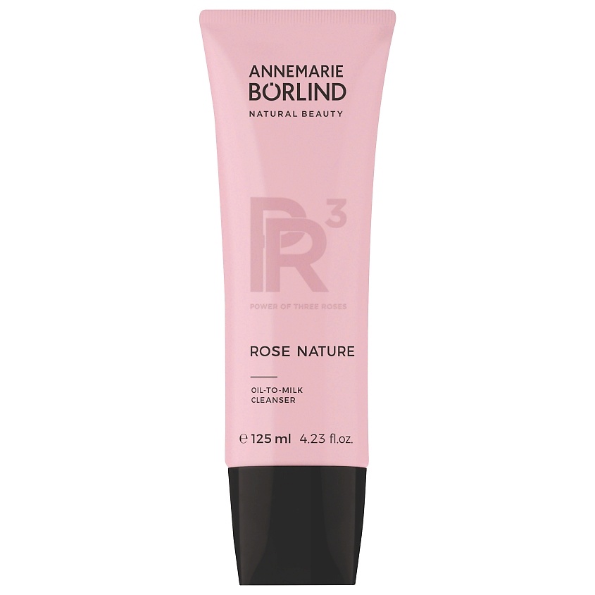 Изображение товара ANNEMARIE BORLIND Гель для умывания на основе масла и молока Rose Nature Oil-To-Milk Cleanser, 125 мл
