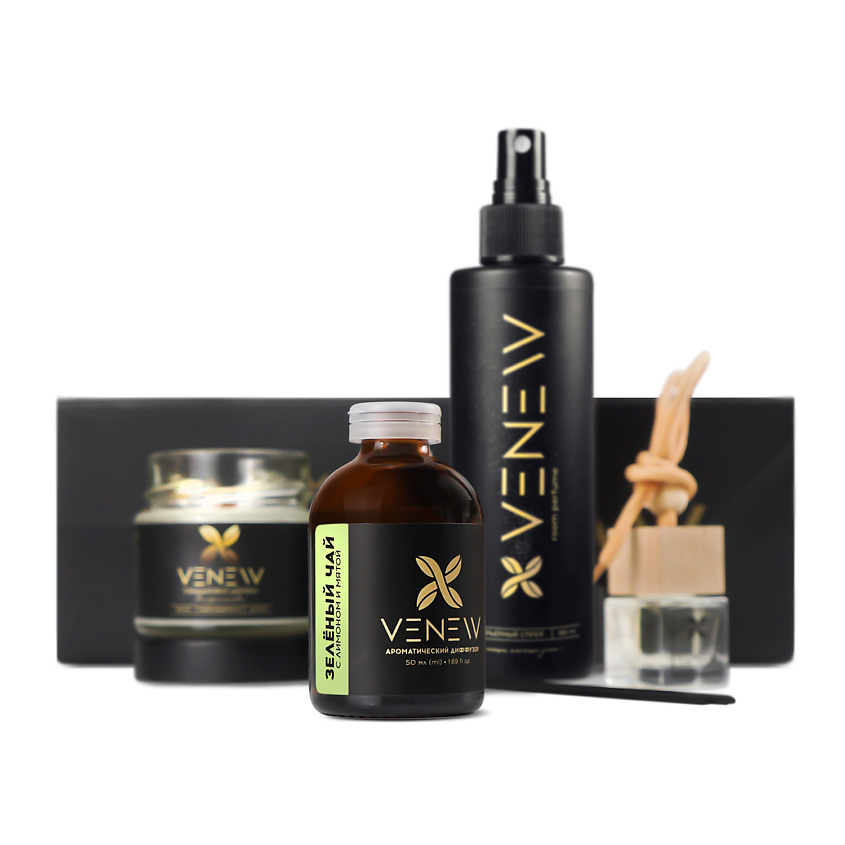 Изображение товара VENEW Парфюм для дома подарочный набор, 4 предмета