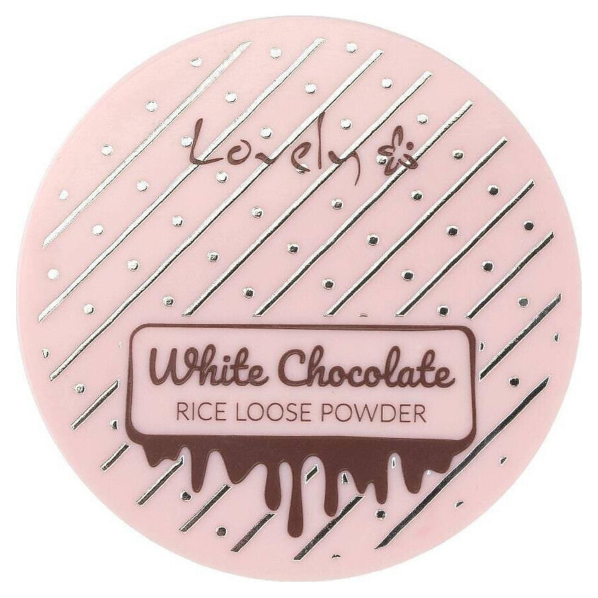 Изображение товара Фиксирующая пудра для лица LOVELY White Chocolate Loose Powder светло-бежевый 8