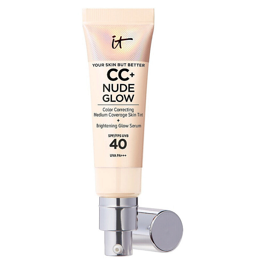 Изображение товара IT COSMETICS Тональный крем с эффектом сияния CC+ Nude Glow SPF40, Fair Ivory