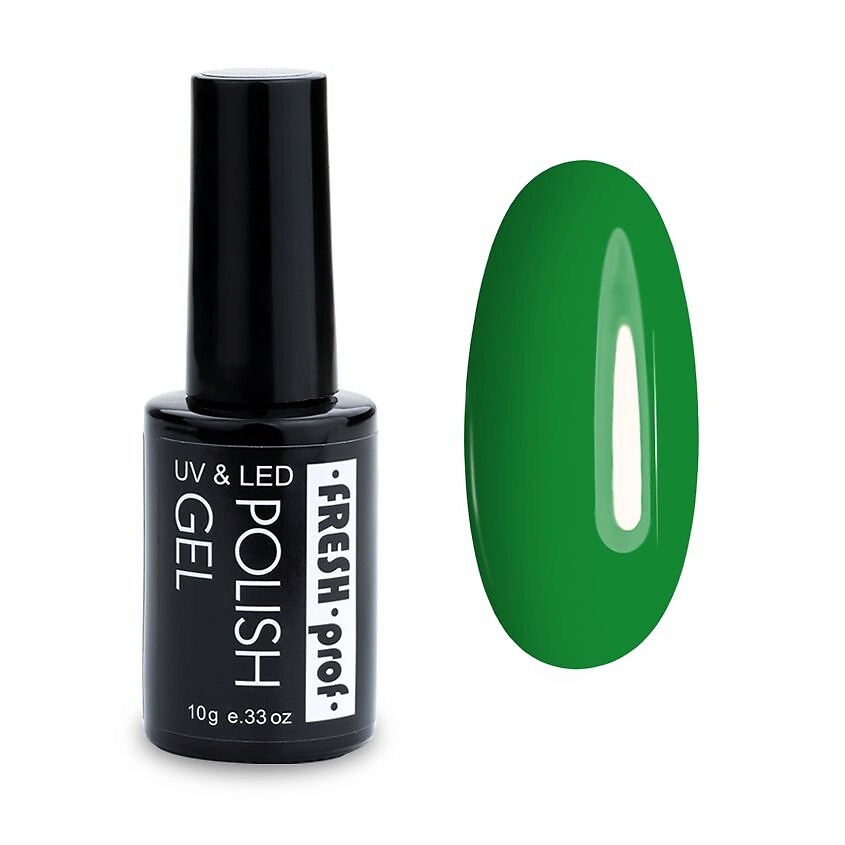 Изображение товара Гель лак для ногтей FRESH PROF Kapsula №67 Зеленый безопасное стойкое покрытие
