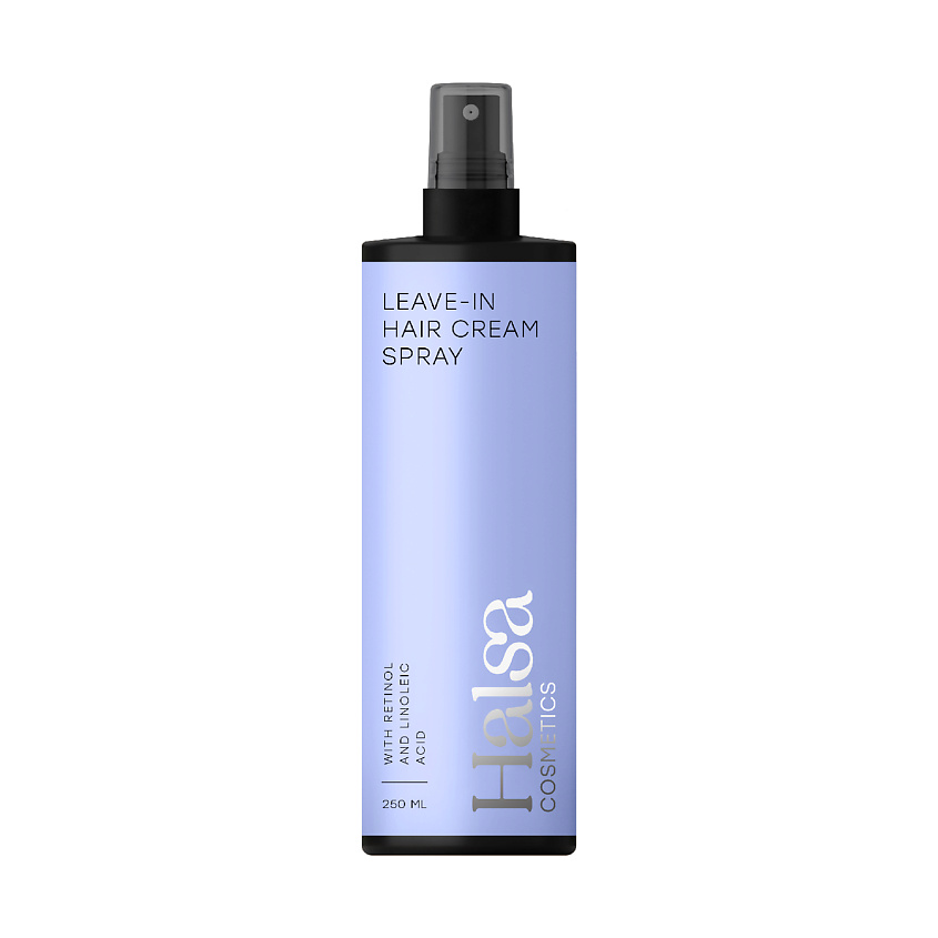 Изображение товара HALSA COSMETICS Несмываемый крем-спрей для волос LEAVE-IN HAIR CREAM SPRAY, 250 мл.