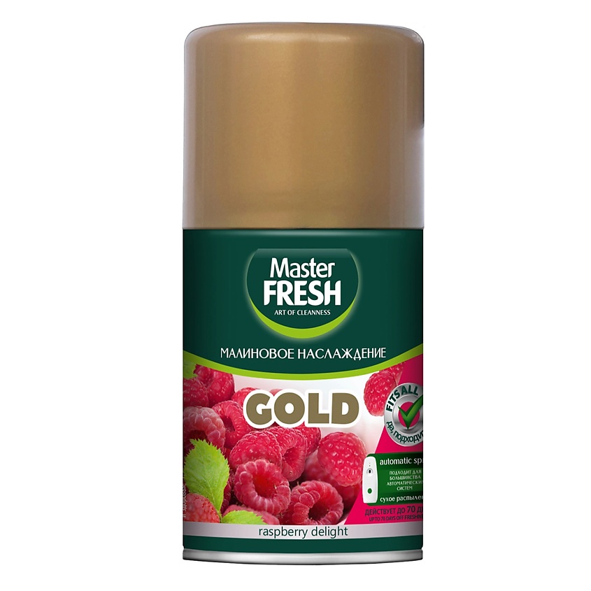 Изображение товара MASTER FRESH ОСВЕЖИТЕЛЬ ВОЗДУХА "МАЛИНОВОЕ НАСЛАЖДЕНИЕ", 250