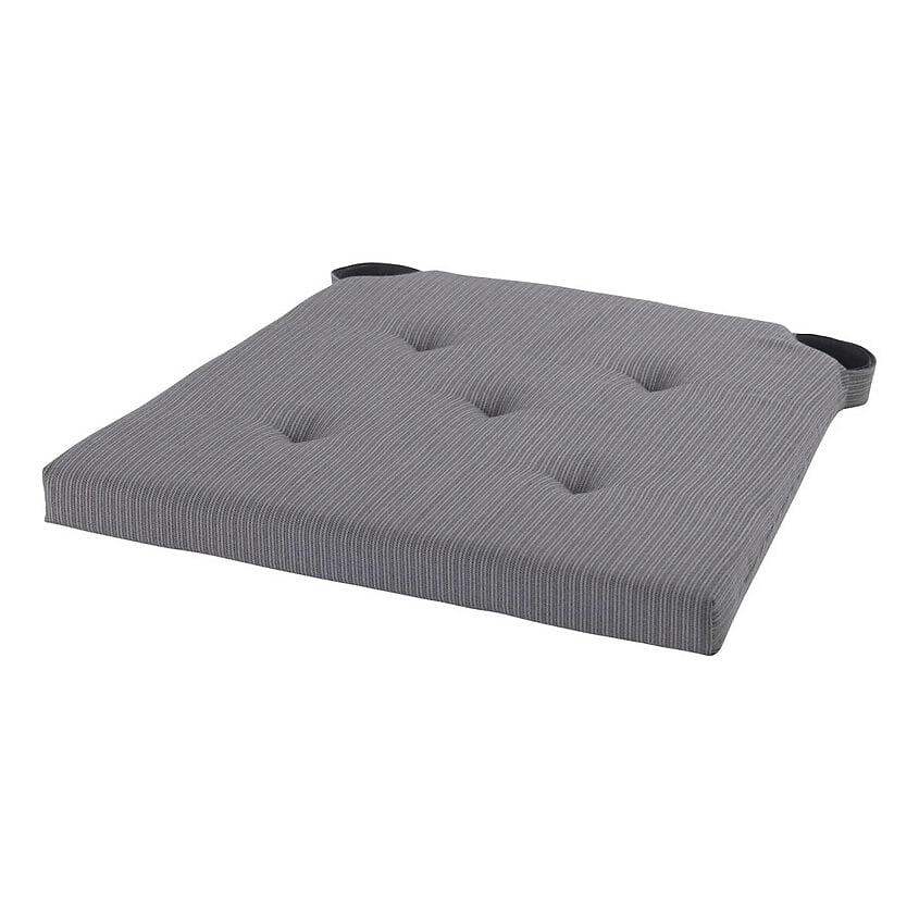 Изображение товара IKEA Подушка для стула JUSTINA 42/35x40x4 см, Серый