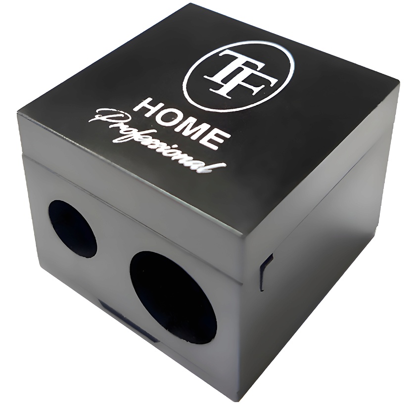 Изображение товара TF Точилка для косметических карандашей двойная с контейнером TS04, Черный