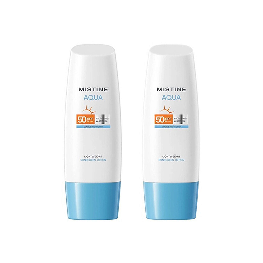 Изображение товара MISTINE Солнцезащитный лосьон Small Blue Hat Height Multiplier SPF50+, 70 мл х 2