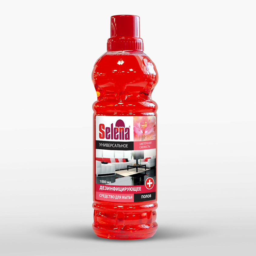 Изображение товара SELENA Средство для мытья полов "Цветочная свежесть", 1000 мл