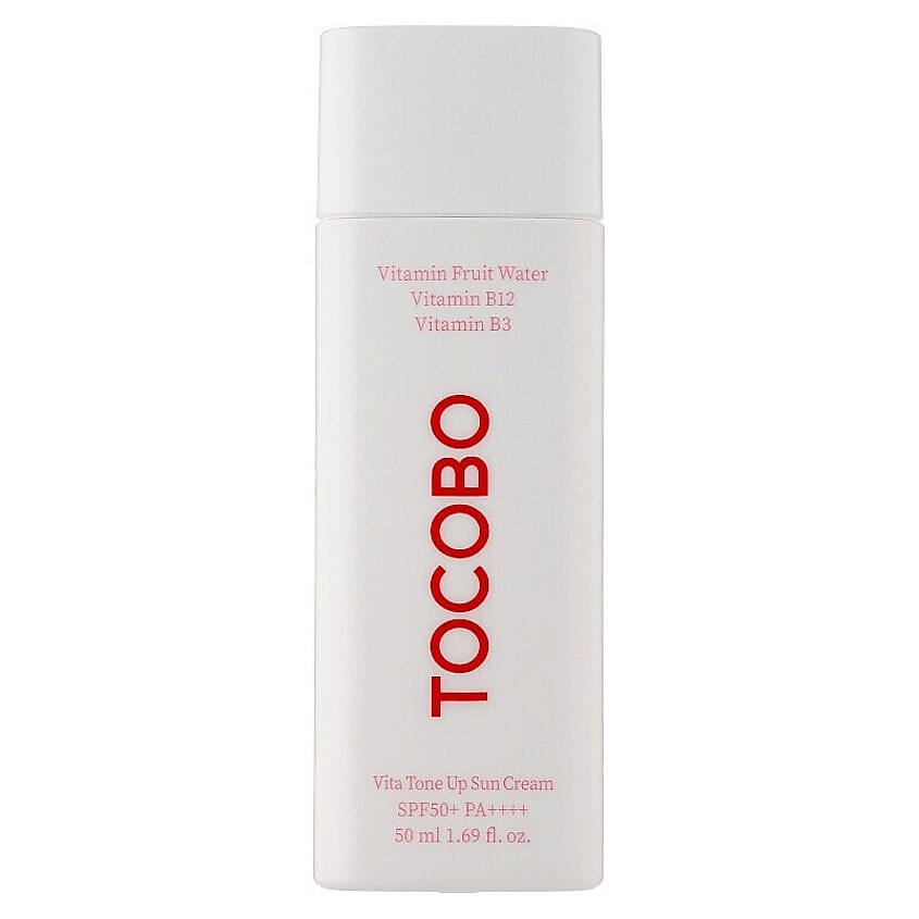 Изображение товара TOCOBO Vita Tone Up Sun Cream SPF50+ PA++++ - солнцезащитный тональный крем для лица
