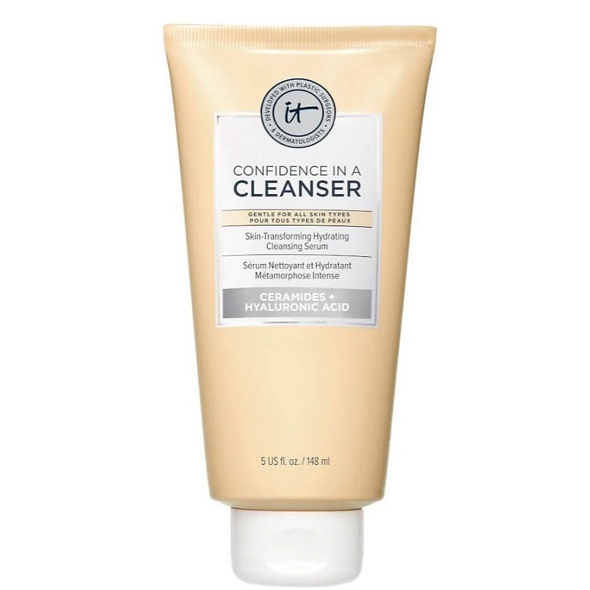 Изображение товара IT COSMETICS Увлажняющая сыворотка для умывания Confidence In A Cleanser, 148 мл