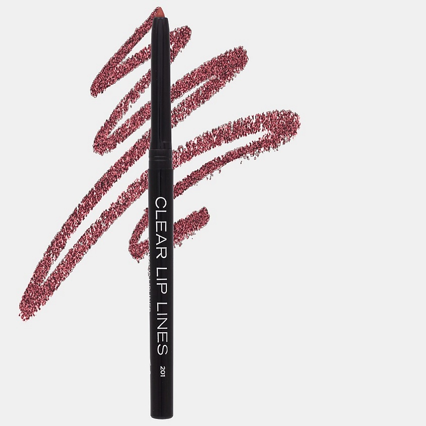 Изображение товара Автоматический карандаш для губ № 207 и № 201 коричневый 1 г PARISA COSMETICS