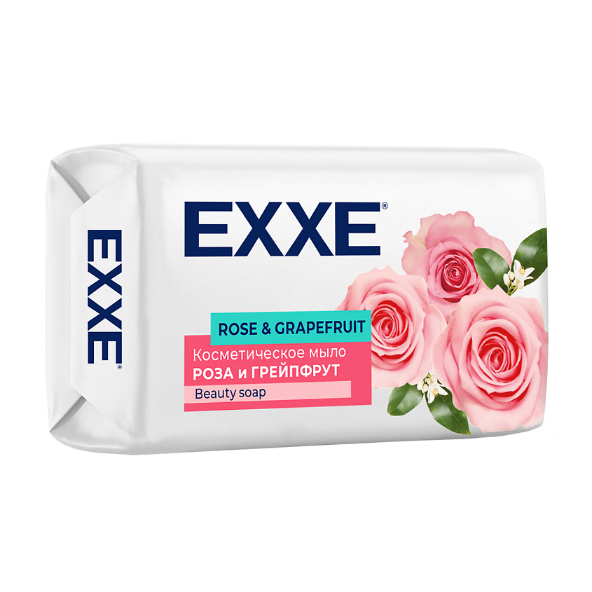 Изображение товара EXXE МЫЛО ТУАЛЕТНОЕ "РОЗА И ГРЕЙПФРУТ", 1 шт.