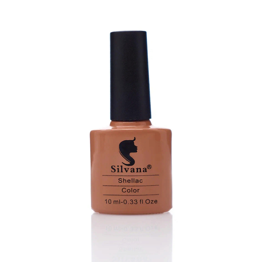 Изображение товара SILVANA Гель-лак для ногтей Shellac, Коричнево-бежевый, 10 цвет