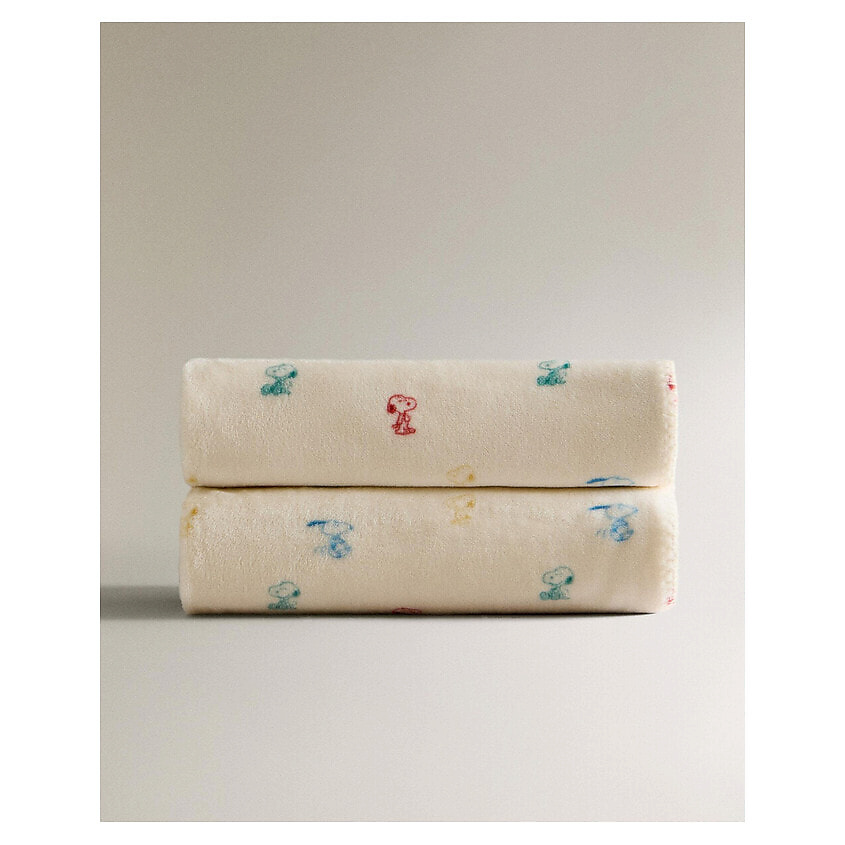Изображение товара ZARA HOME Плед флисовый детской 70 x 100 см, Мультиколор