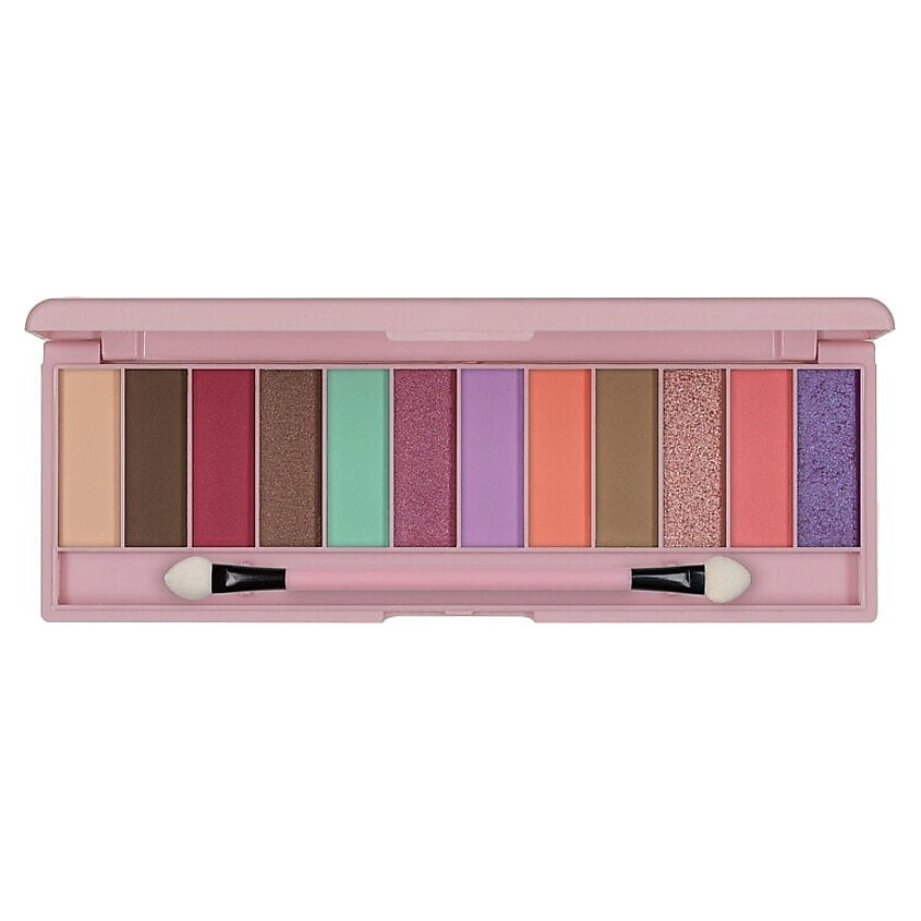Изображение товара LOVELY Палетка теней Cafe Francais, Braun, Khaki, Kirschrot, Koralle, Lila, Minze