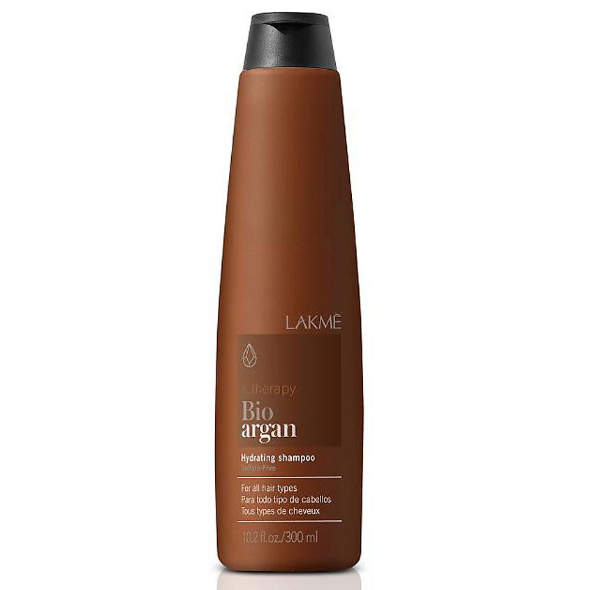 Изображение товара LAKME Шампунь увлажняющий аргановый K.Therapy Bio Argan Shampoo 300 мл